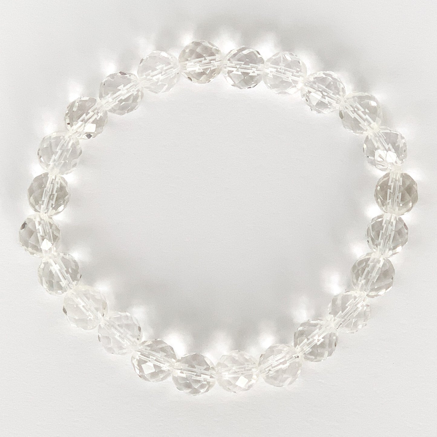 Faceted Quartz bracelet