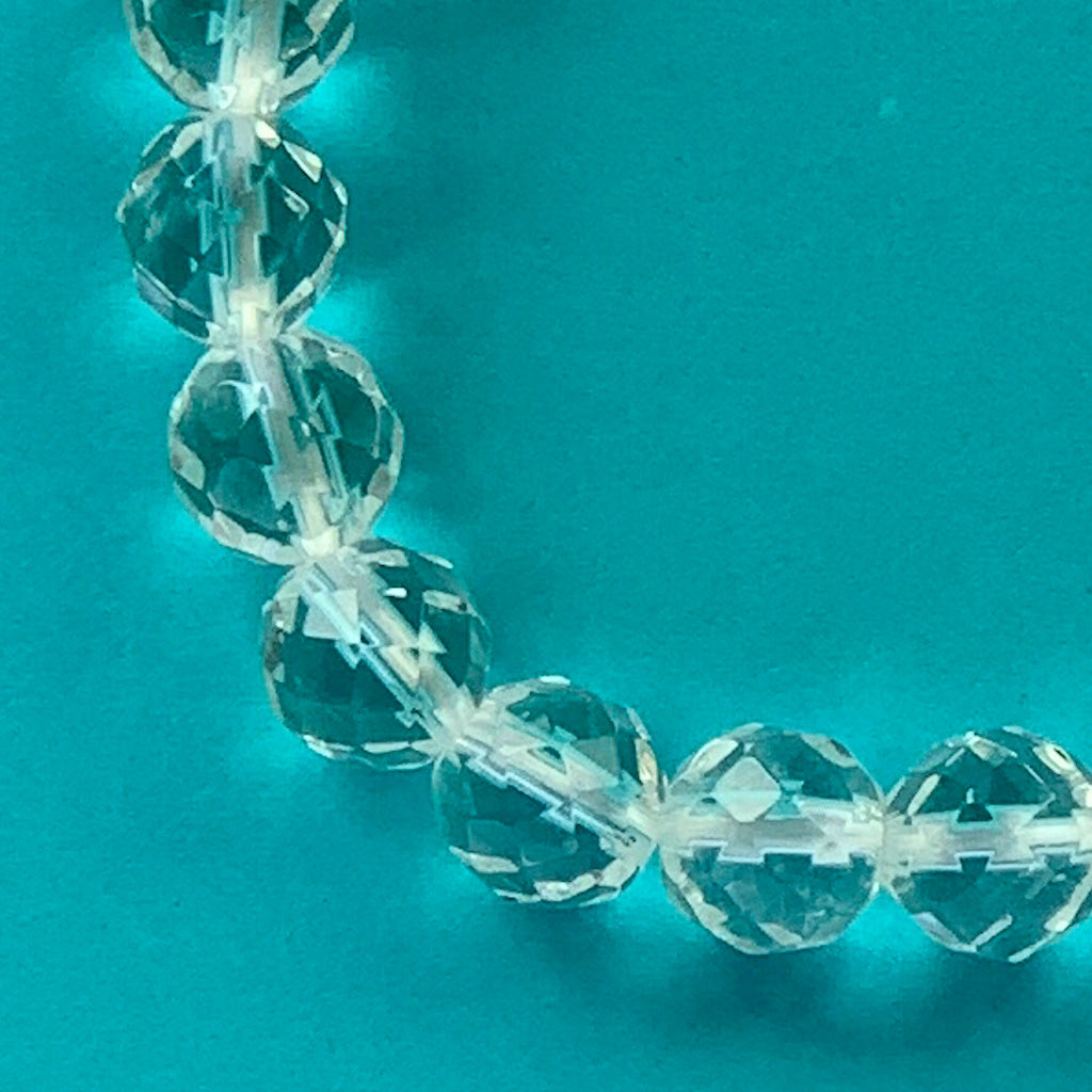 Faceted Quartz bracelet