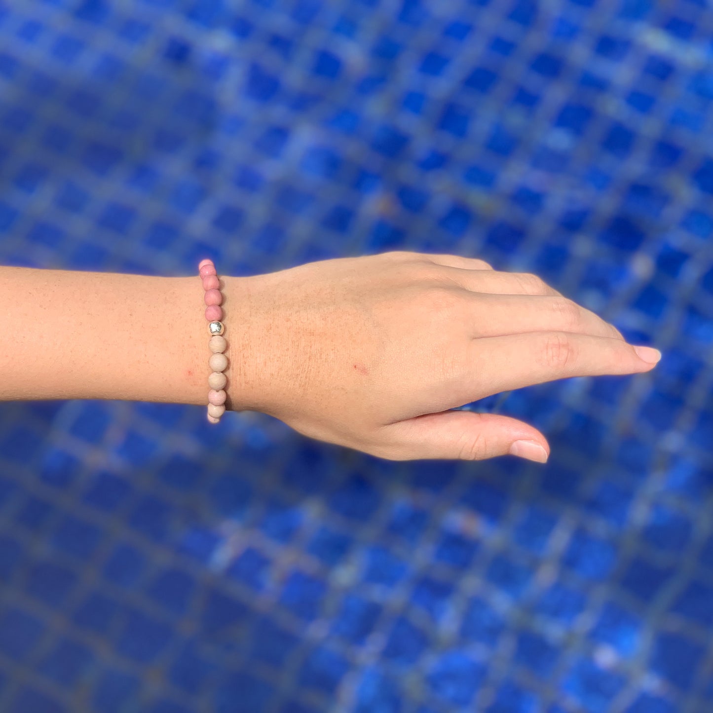 Rhodonite Ombre bracelet