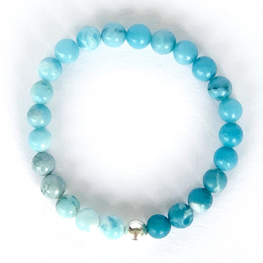 Larimar Ombre bracelet
