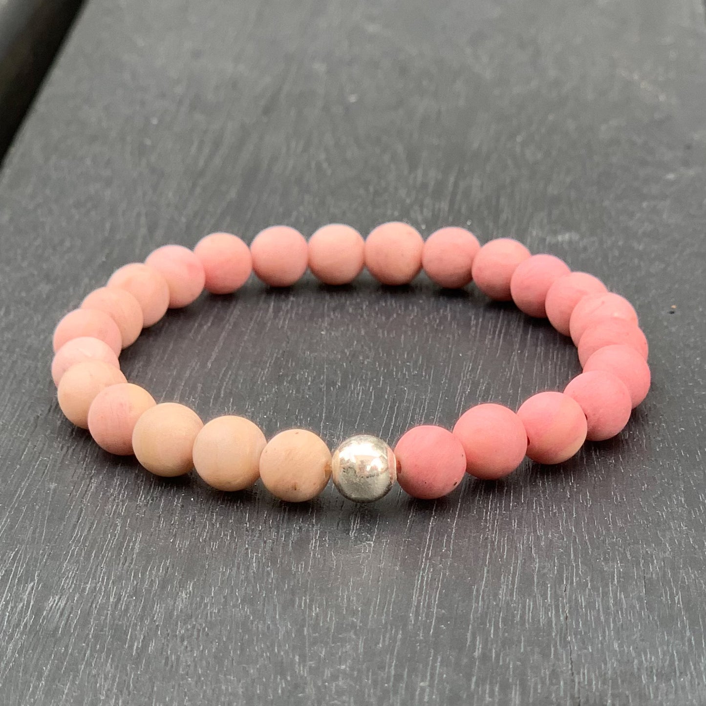 Rhodonite Ombre bracelet